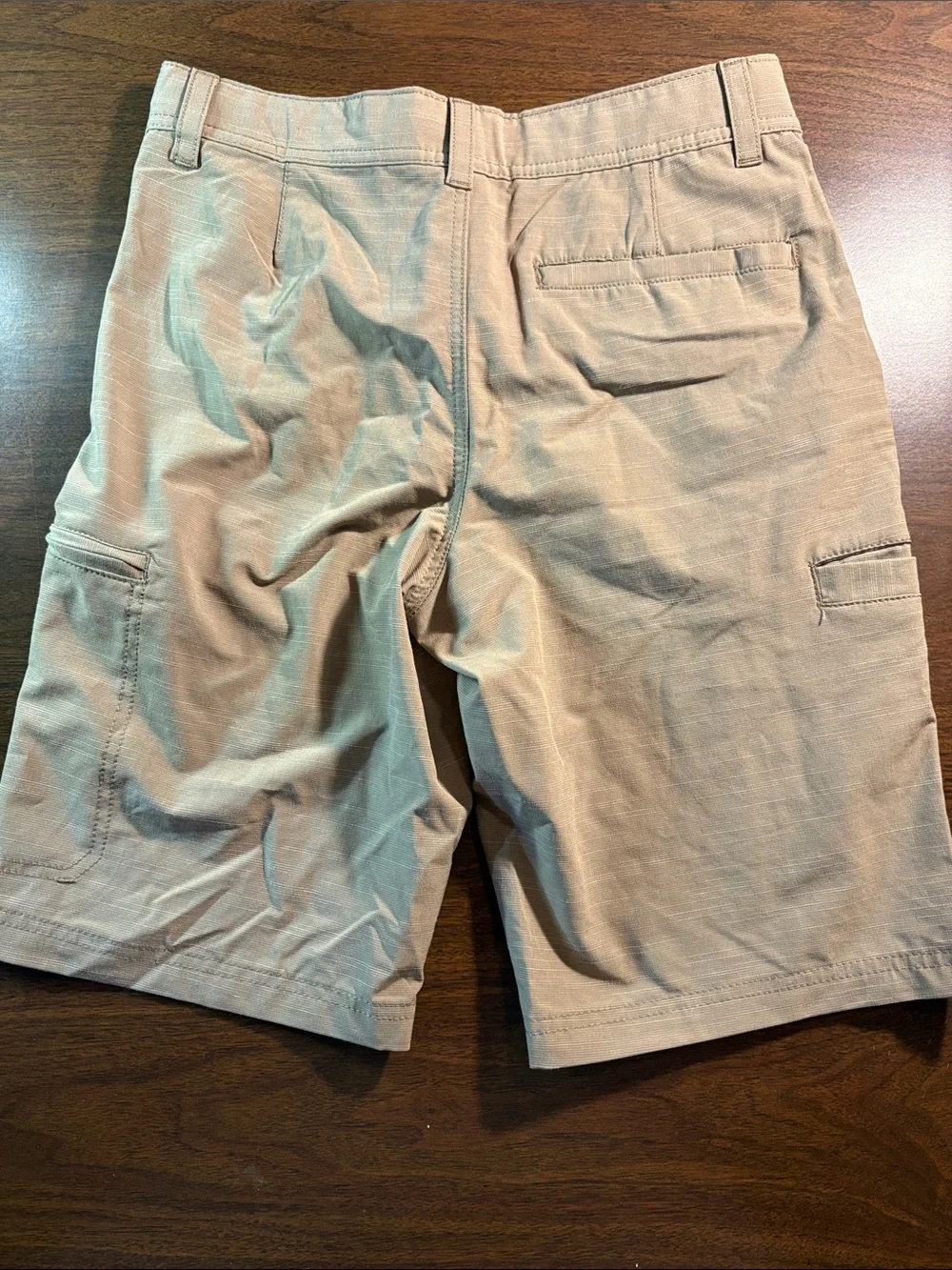 Boys Casual Cargo Shorts - Khaki